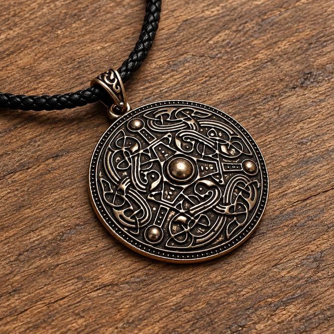 Hovedbilde Anheng i Osebergstil - Bronse