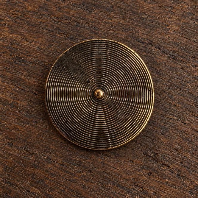 Hovedbilde Spiral Brosje - Bronse