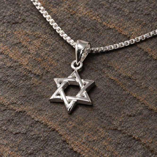 Hovedbilde Hexagram Lite - Sølvanheng
